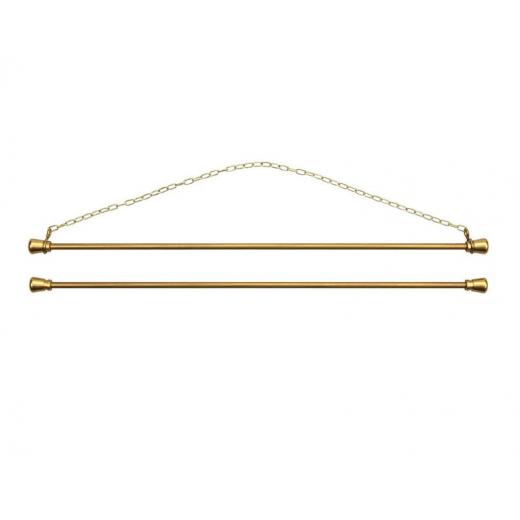Dekobügel goldfarben 2-teilig 42 cm