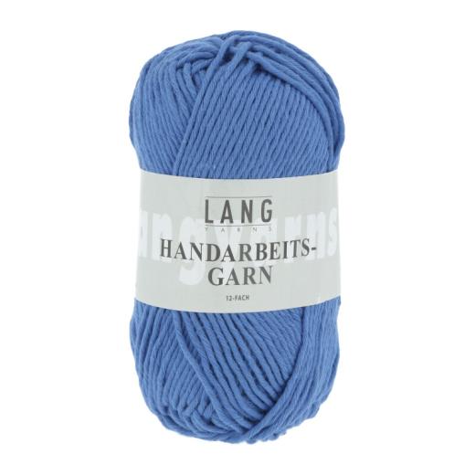 Handarbeitsgarn 12-fach Lang Yarns - blau (Topflappenwolle)