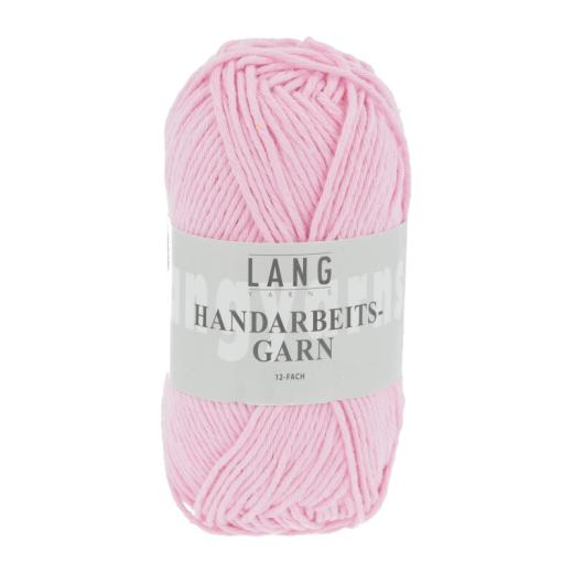 Handarbeitsgarn 12-fach Lang Yarns - rosa (Topflappenwolle)