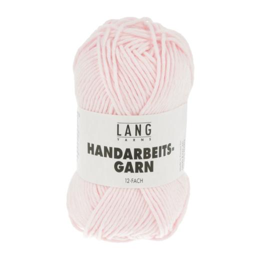 Handarbeitsgarn 12-fach Lang Yarns - rosa blass (Topflappenwolle)
