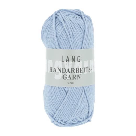 Handarbeitsgarn 12-fach Lang Yarns - hellblau (Topflappenwolle)