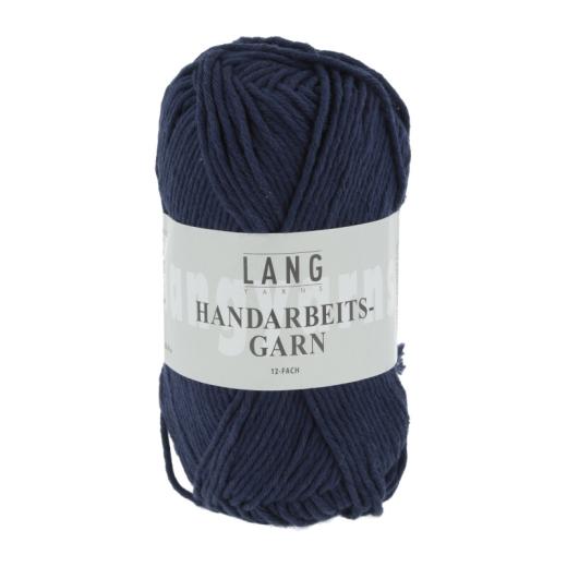 Handarbeitsgarn 12-fach Lang Yarns - marine (Topflappenwolle)