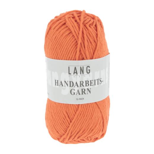 Handarbeitsgarn 12-fach Lang Yarns - orange hell (Topflappenwolle)
