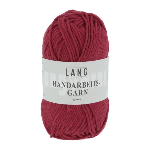 Handarbeitsgarn 12-fach Lang Yarns - dunkelrot (Topflappenwolle)