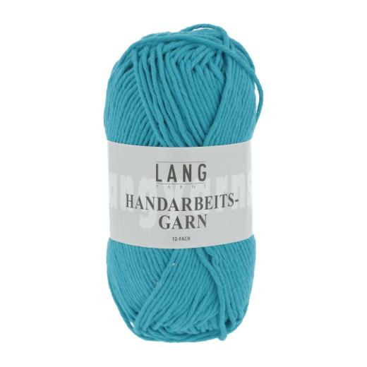 Handarbeitsgarn 12-fach Lang Yarns - türkis (Topflappenwolle)