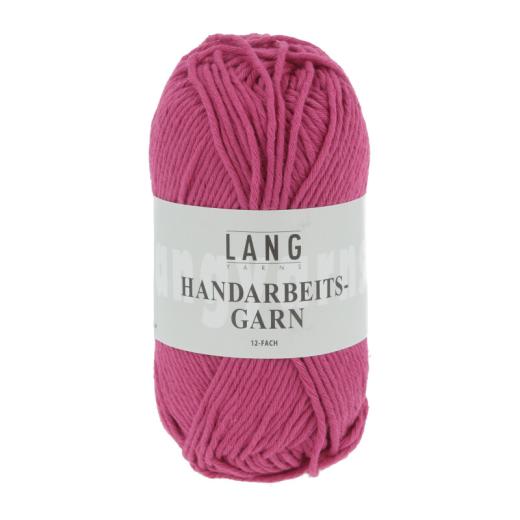 Handarbeitsgarn 12-fach Lang Yarns - fuchsia (Topflappenwolle)