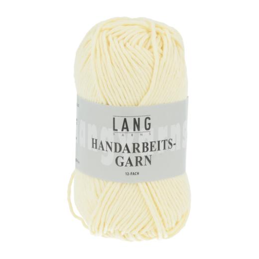 Handarbeitsgarn 12-fach Lang Yarns - blassgelb (Topflappenwolle)