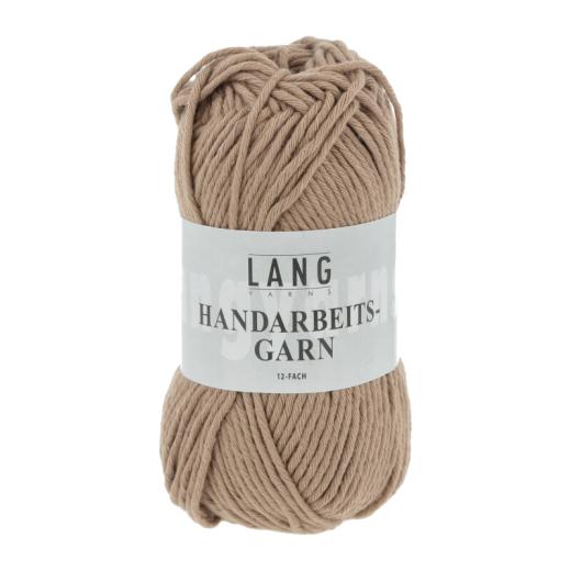 Handarbeitsgarn 12-fach Lang Yarns - schokoladencreme (Topflappenwolle)