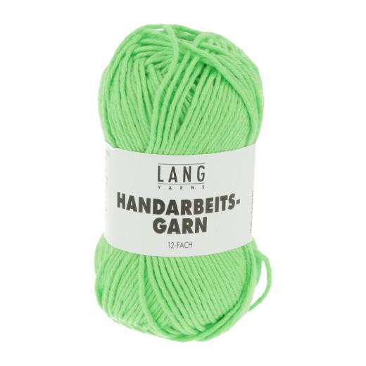 Handarbeitsgarn 12-fach Lang Yarns - knallgrün (Topflappenwolle)