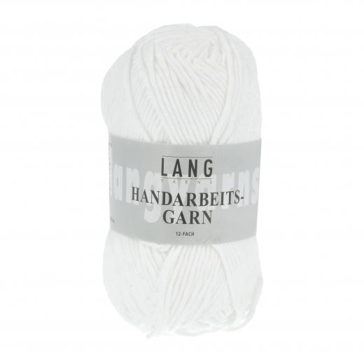 Handarbeitsgarn 12-fach Lang Yarns - weiss