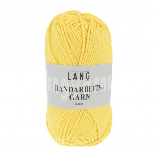 Handarbeitsgarn 12-fach Lang Yarns - zitronengelb