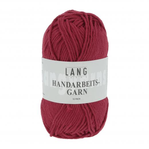 Handarbeitsgarn 12-fach Lang Yarns - dunkelrot