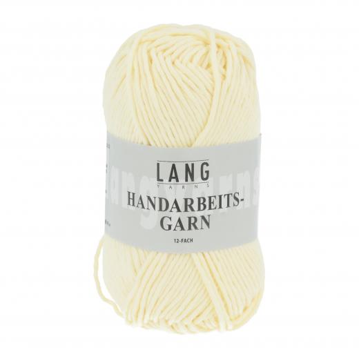 Handarbeitsgarn 12-fach Lang Yarns - blassgelb