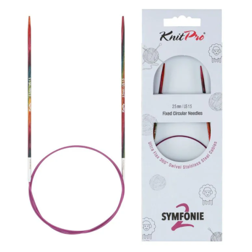 KnitPro Symfonie 2 Rundstricknadel 2,50 mm - 40 cm