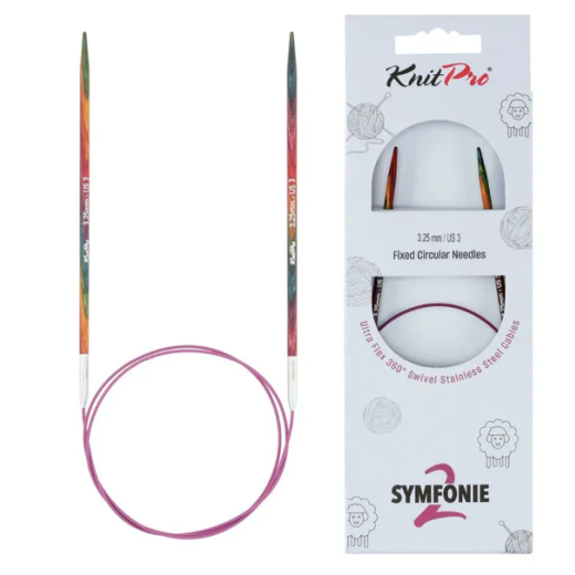 KnitPro Symfonie 2 Rundstricknadel 3,25 mm - 40 cm