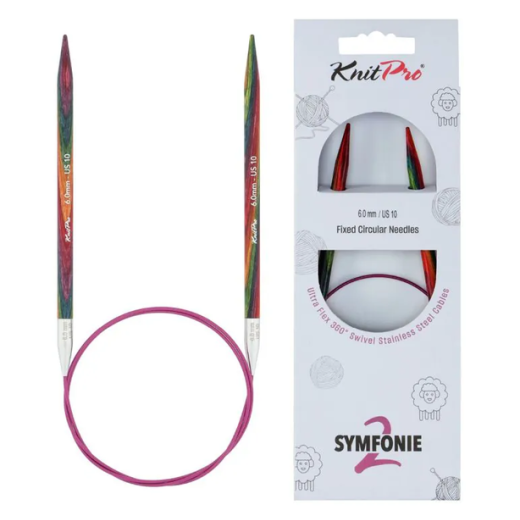 KnitPro Symfonie 2 Rundstricknadel 6,00 mm - 40 cm