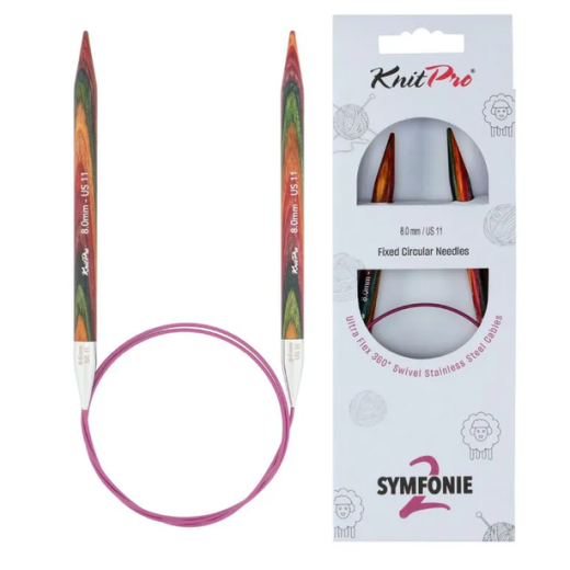 KnitPro Symfonie 2 Rundstricknadel 8,00 mm - 40 cm