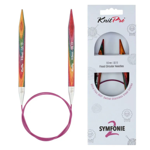 KnitPro Symfonie 2 Rundstricknadel 9,00 mm - 40 cm