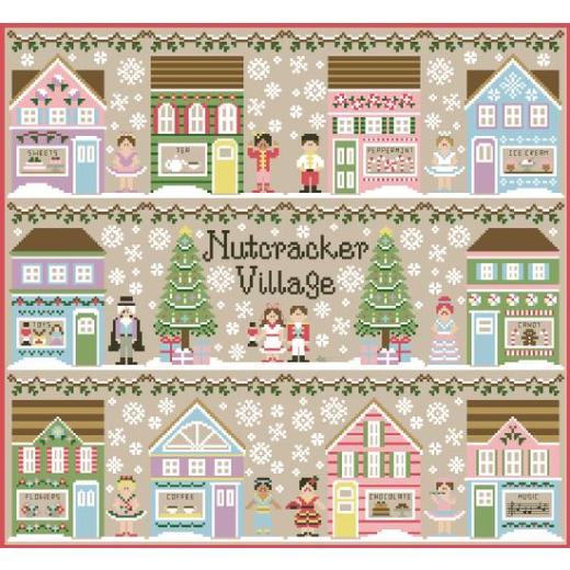 Country Cottage Needleworks - Nutcracker Village (Serie mit 11 Vorlagen)