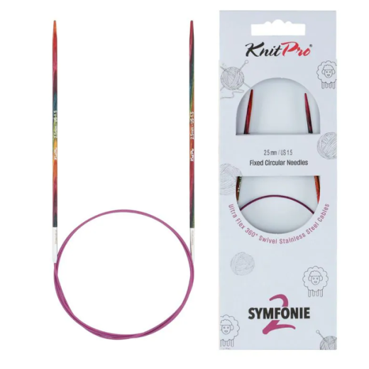 KnitPro Symfonie 2 Rundstricknadel 2,50 mm - 50 cm