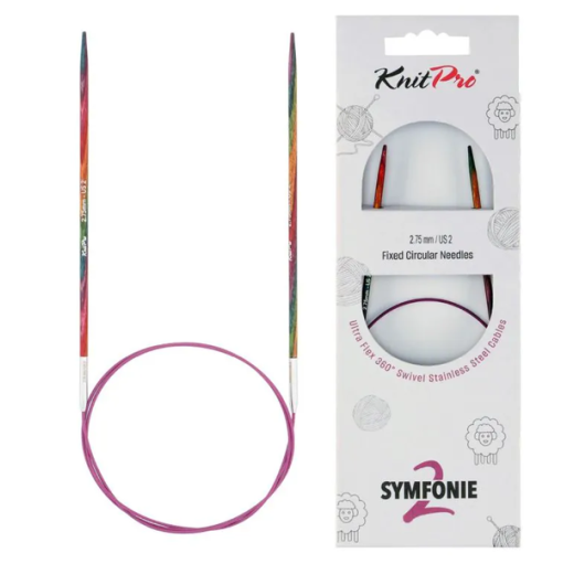 KnitPro Symfonie 2 Rundstricknadel 2,75 mm - 50 cm