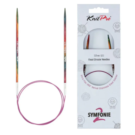 KnitPro Symfonie 2 Rundstricknadel 3,25 mm - 50 cm