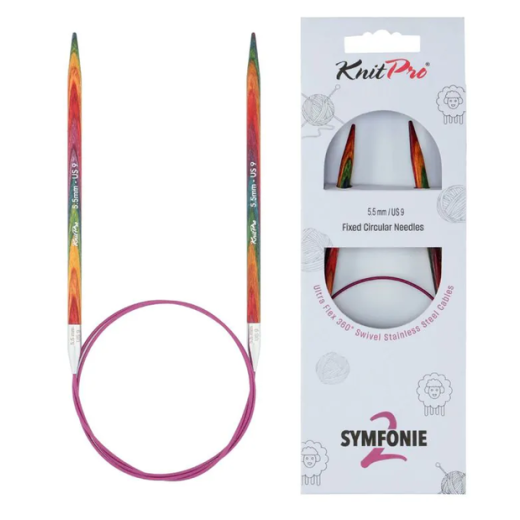 KnitPro Symfonie 2 Rundstricknadel 5,50 mm - 50 cm