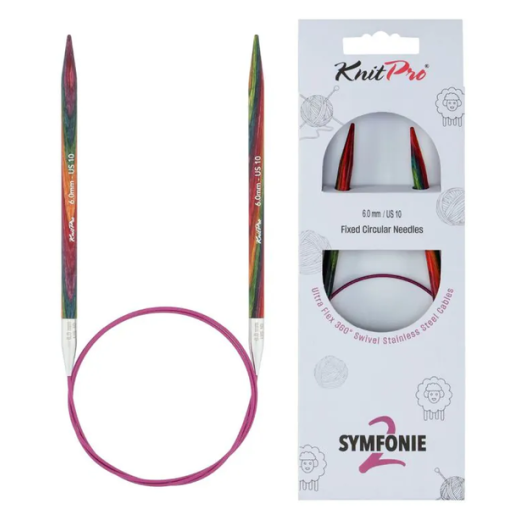 KnitPro Symfonie 2 Rundstricknadel 6,00 mm - 50 cm