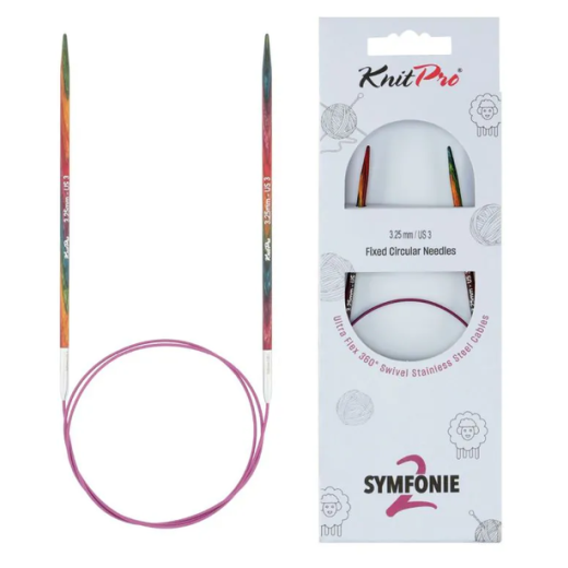 KnitPro Symfonie 2 Rundstricknadel 3,25 mm - 60 cm