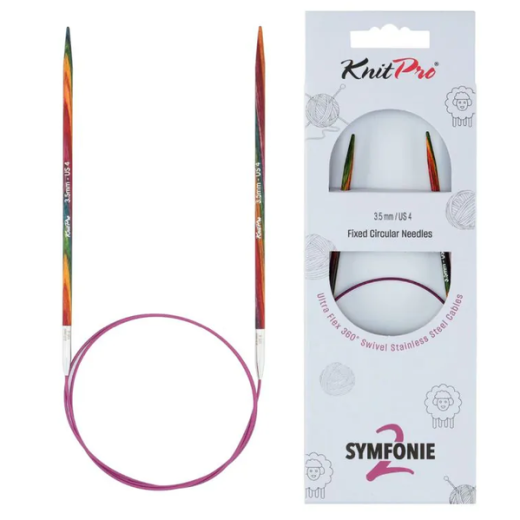KnitPro Symfonie 2 Rundstricknadel 3,50 mm - 60 cm