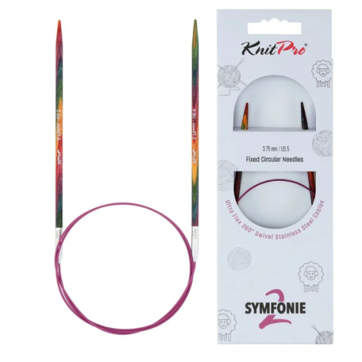 KnitPro Symfonie 2 Rundstricknadel 3,75 mm - 60 cm