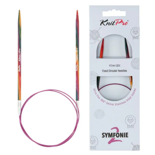 KnitPro Symfonie 2 Rundstricknadel 4,00 mm - 60 cm