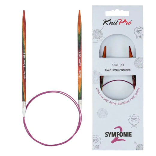 KnitPro Symfonie 2 Rundstricknadel 5,00 mm - 60 cm
