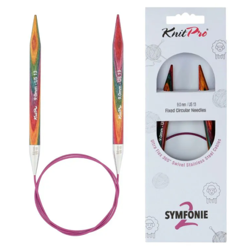KnitPro Symfonie 2 Rundstricknadel 9,00 mm - 60 cm