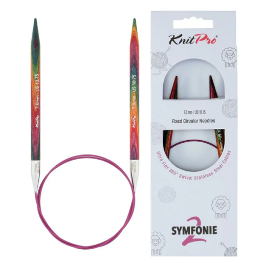 KnitPro Symfonie 2 Rundstricknadel 7,00 mm - 80 cm