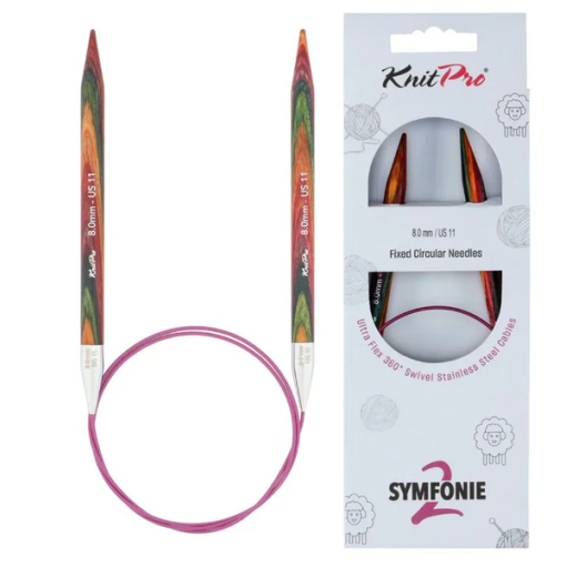 KnitPro Symfonie 2 Rundstricknadel 8,00 mm - 80 cm
