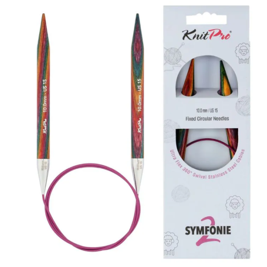 KnitPro Symfonie 2 Rundstricknadel 10,00 mm - 80 cm