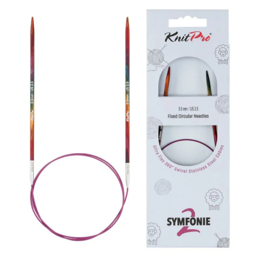 KnitPro Symfonie 2 Rundstricknadel 3,00 mm - 100 cm