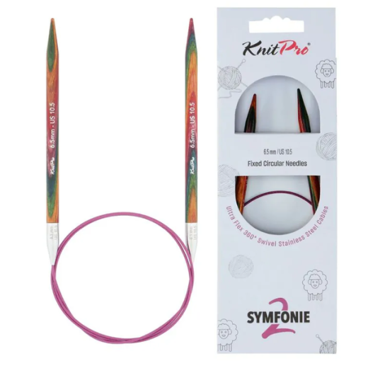 KnitPro Symfonie 2 Rundstricknadel 6,50 mm - 100 cm