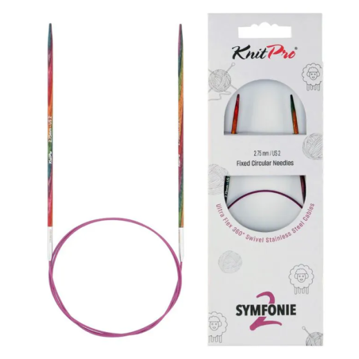 KnitPro Symfonie 2 Rundstricknadel 2,75 mm - 120 cm