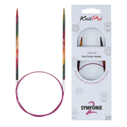 KnitPro Symfonie 2 Rundstricknadel 3,75 mm - 120 cm
