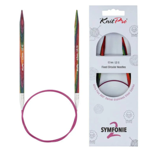KnitPro Symfonie 2 Rundstricknadel 6,00 mm - 120 cm