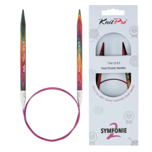 KnitPro Symfonie 2 Rundstricknadel 7,00 mm - 120 cm