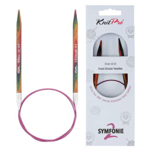 KnitPro Symfonie 2 Rundstricknadel 6,50 mm - 150 cm