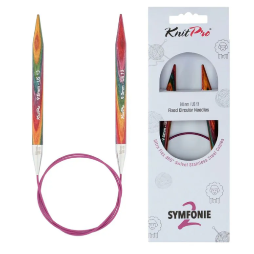 KnitPro Symfonie 2 Rundstricknadel 9,00 mm - 150 cm