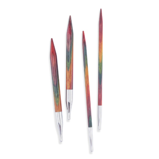 KnitPro Symfonie 2 austauschbare Rundstricknadelspitzen 4,00 mm - 13 cm