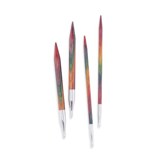 KnitPro Symfonie 2 austauschbare Rundstricknadelspitzen 4,50 mm - 13 cm