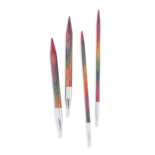 KnitPro Symfonie 2 austauschbare Rundstricknadelspitzen 6,00 mm - 13 cm