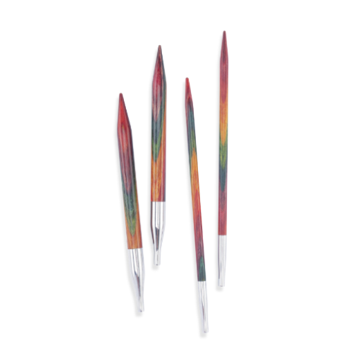 KnitPro Symfonie 2 austauschbare Rundstricknadelspitzen 12,00 mm - 13 cm