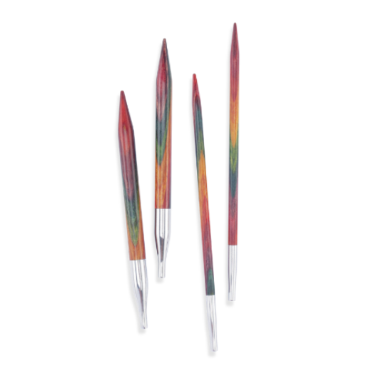 KnitPro Symfonie 2 austauschbare Rundstricknadelspitzen 3,75 mm - 10 cm